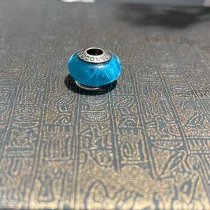 Blue pandora charm
